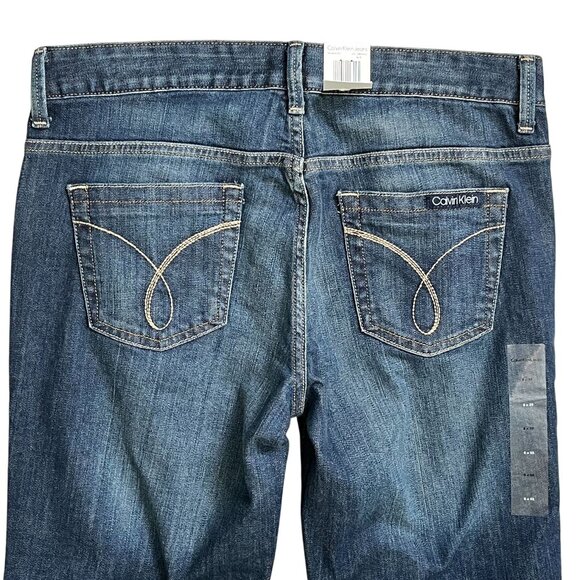NWT Calvin Klein Ultimate Bootcut Jeans Size 8x32 - Picture 5 of 9
